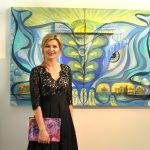 These words really capture the atmosphere that surrounds unique painter Olga Perchinskaya. Olga is a talented, wonderful woman with powerful energy. Being next to her, one cannot be in a destructive mode…everything leads to harmony.