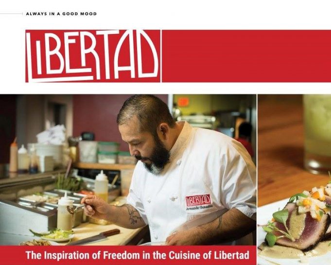 The inspiration of freedom in the cuisine of Libertad.